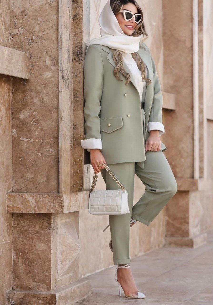 کت شلوار زنانه مزونی بیتاناز