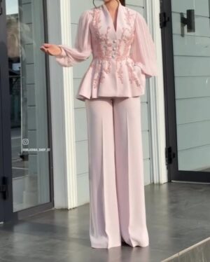 کت شلوار مجلسی زنانه مدل «رویا» | مناسب هر مجلس شادی