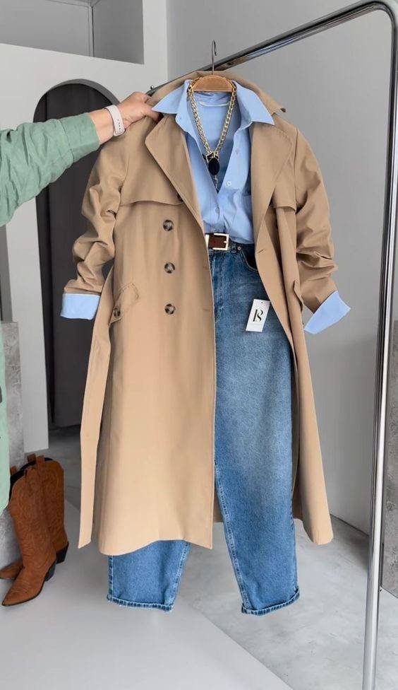 بارانی زنانه سانتانا | استایل پاییزه خاص و لوکس