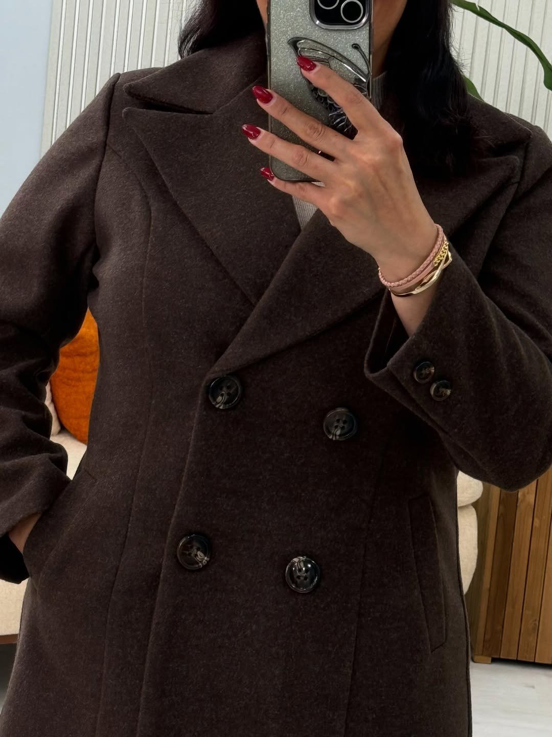 پالتو زنانه ترند LILI | پالتو فوتر مزونی پاییزی و زمستانی