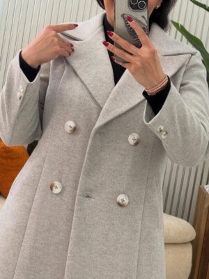 پالتو زنانه ترند LILI | پالتو فوتر مزونی پاییزی و زمستانی