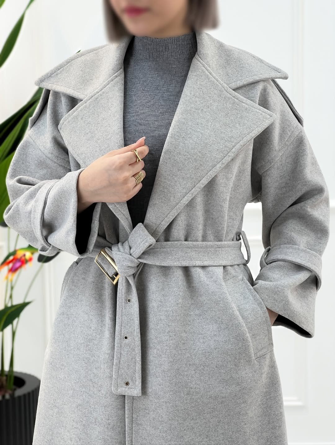 پالتو زنانه مد سال فرشته | پالتو فوتر مزونی با دوخت شخصیدوزی 🍂