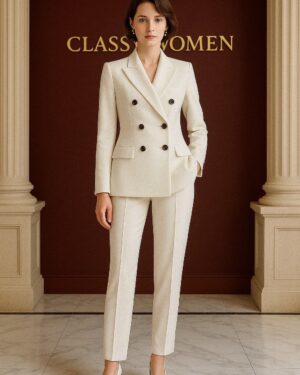 🪄 کت شلوار زنانه مد روز – مدل لوکس و مزونی