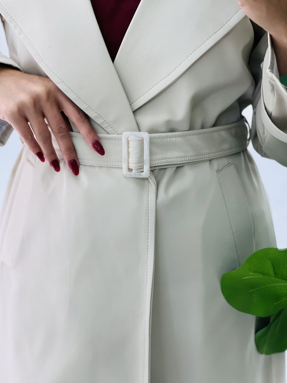 بارانی زنانه بلند دانشجویی – مروارید ✨