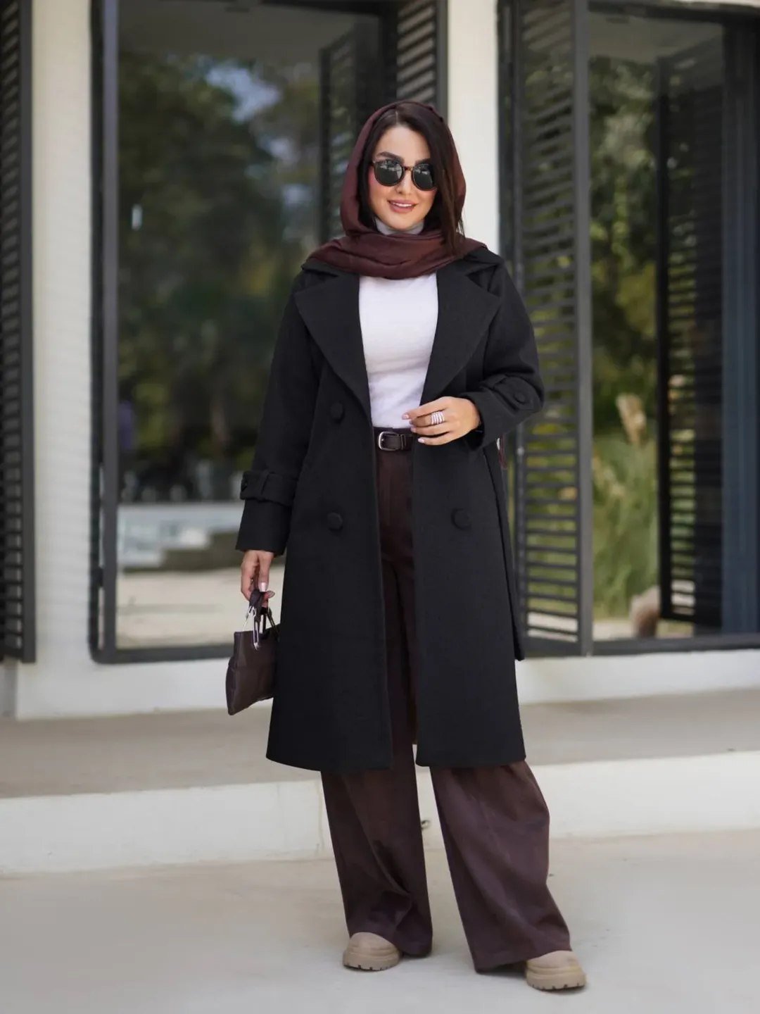 پالتو زنانه شیک مدل نیوشا | ترند این روزهای پاییزی🍂