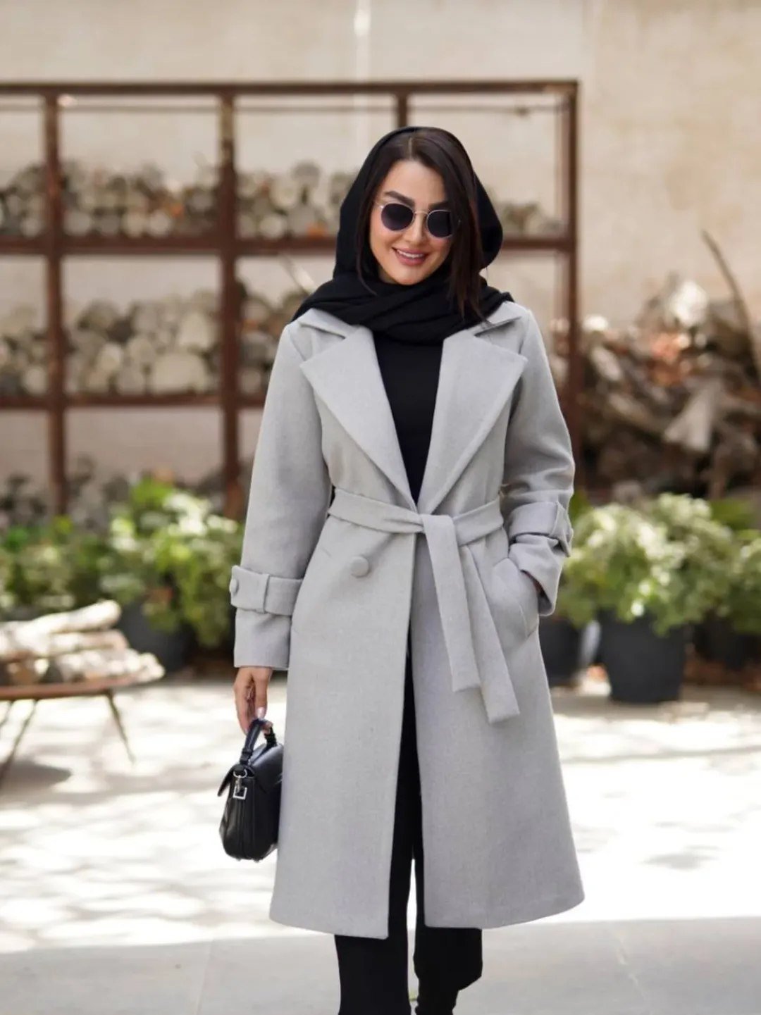 پالتو زنانه شیک مدل نیوشا | ترند این روزهای پاییزی🍂