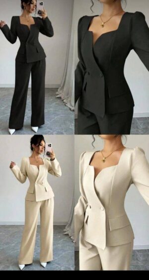 کت و شلوار زنانه ترند اروپا | مدل G.M