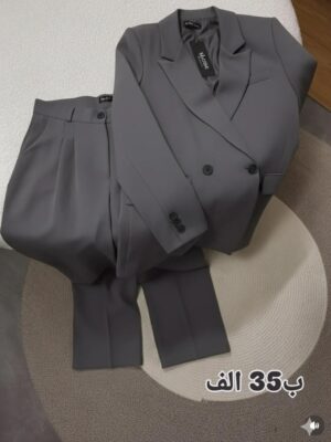لباس فرم اداری زنانه مهشید | کت و شلوار زنانه دوخت مزونی