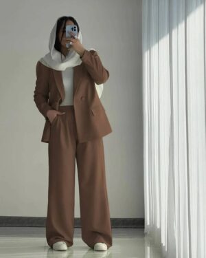 ست کت شلوار زنانه اسپرت مدل آیسان 3 | استایل جدید خانوم ها